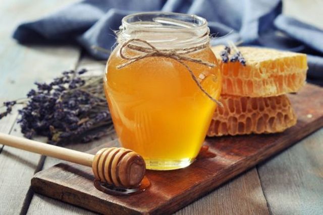 Greek food: Natural honey 